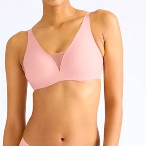 KNIX REVOLUTION SHADOW MESH T-Shirt Bra XXS Rose Water NWT SOLD OUT!